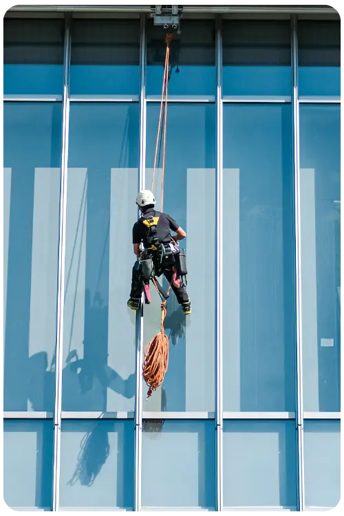 rope access cleaning
