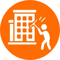 Commercial window washing