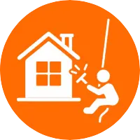 Facade cleaning via rope access