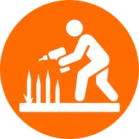 Spikes installation for ledges balconies (1)