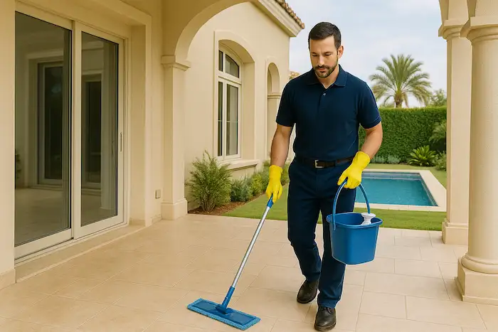 villa cleaning