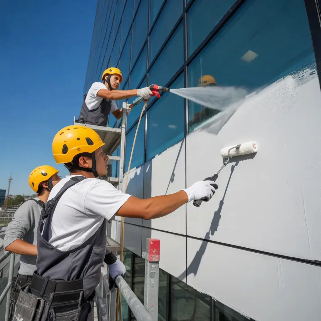 External Facade Cleaning and Painting