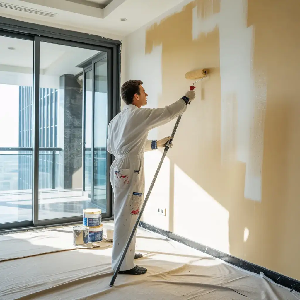 Wall painting in dubai