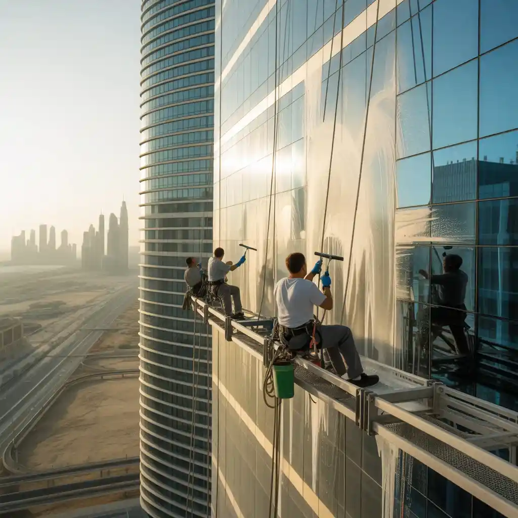 External facade cleaning dubai