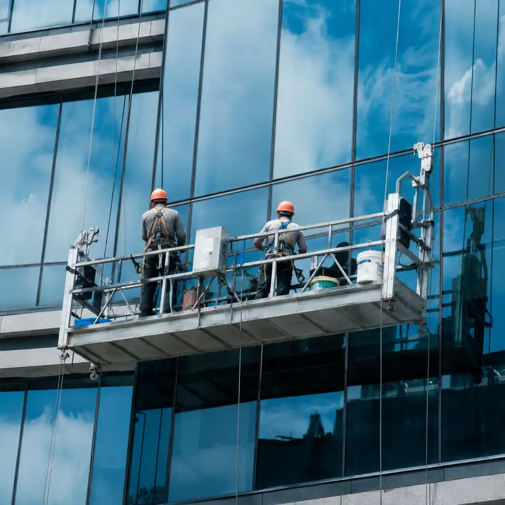 Building cleaning cradle