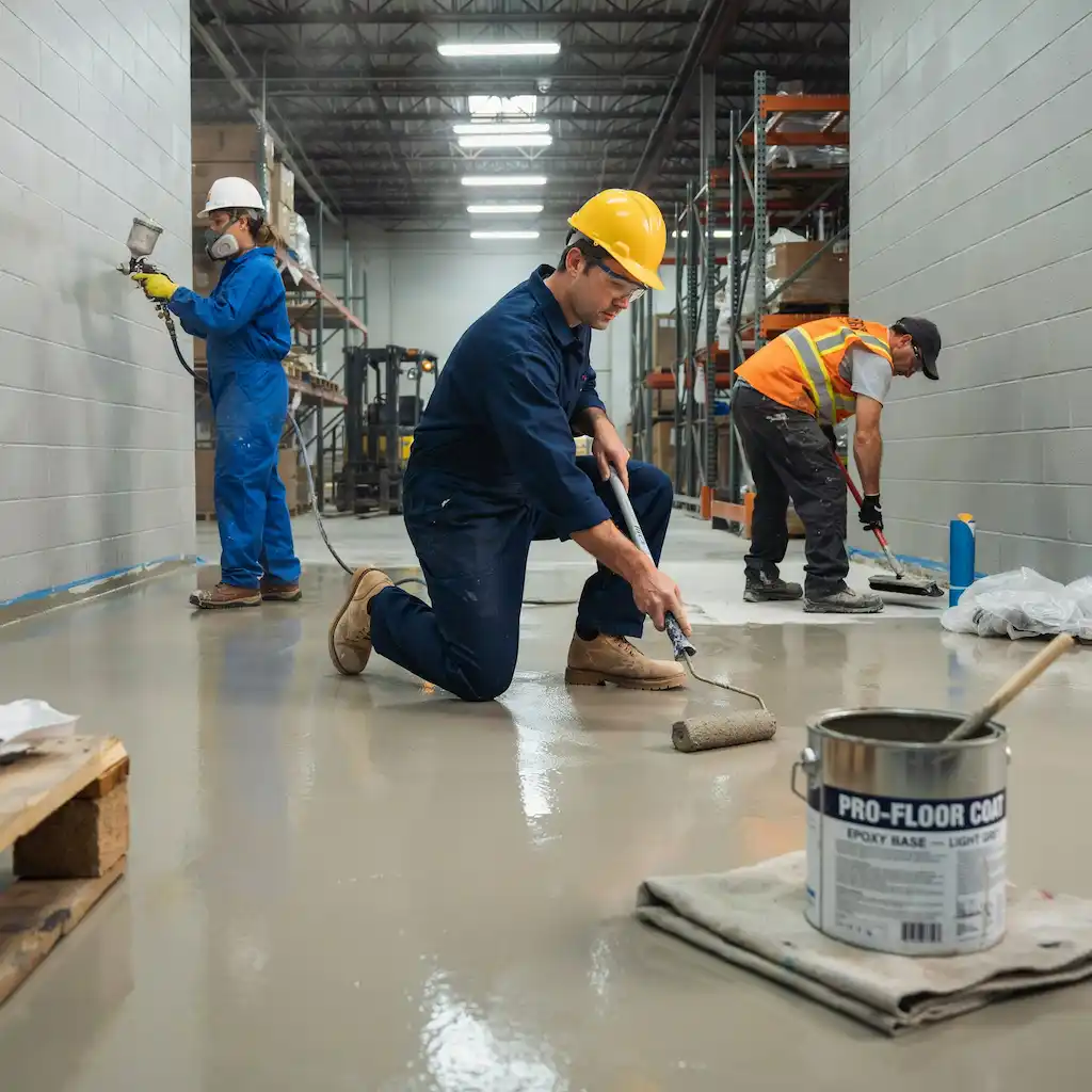 Warehouse painting services