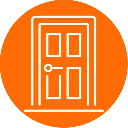 Wooden door