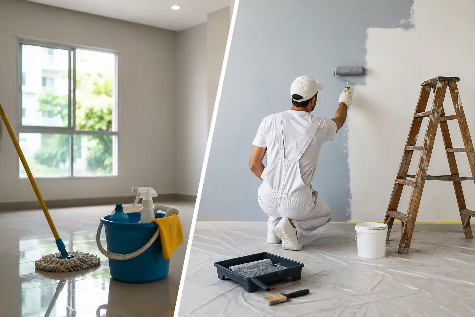 Painting and cleaning services