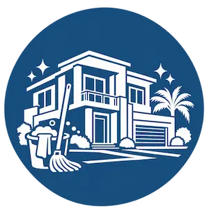 Modern Home Cleaning Badge