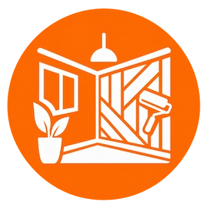 Orange Interior Design Badge