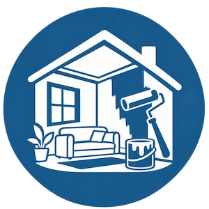 Steel Blue Home Renovation Icon